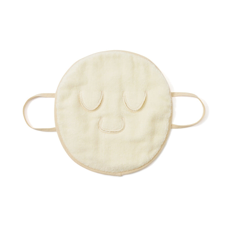 Steam Face Mask Towel White