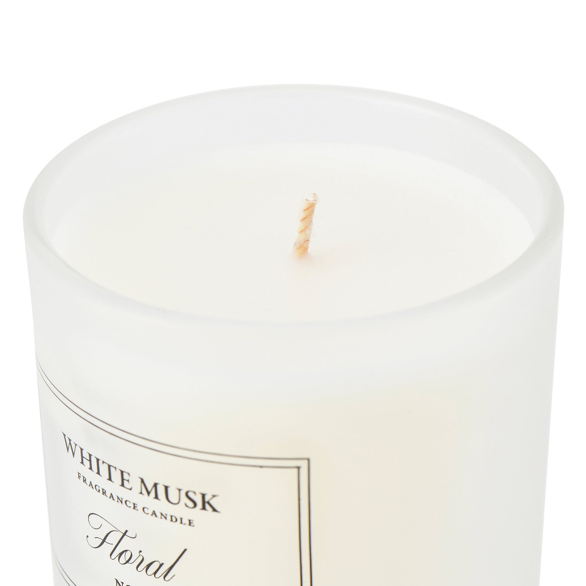 Classic Flower White Musk Floral Candle