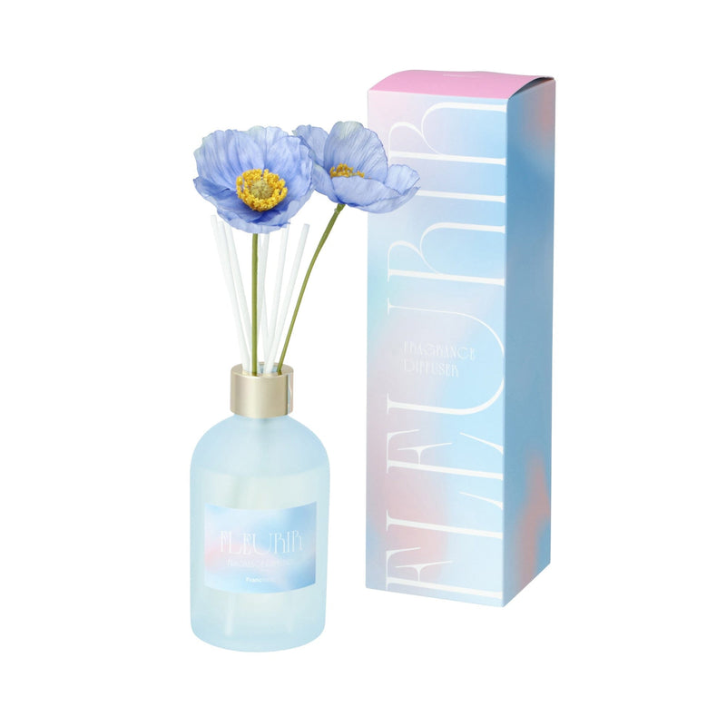 Fleurir Fragrance Diffuser  Blue (Refreshing Citrus And Floral Scent)