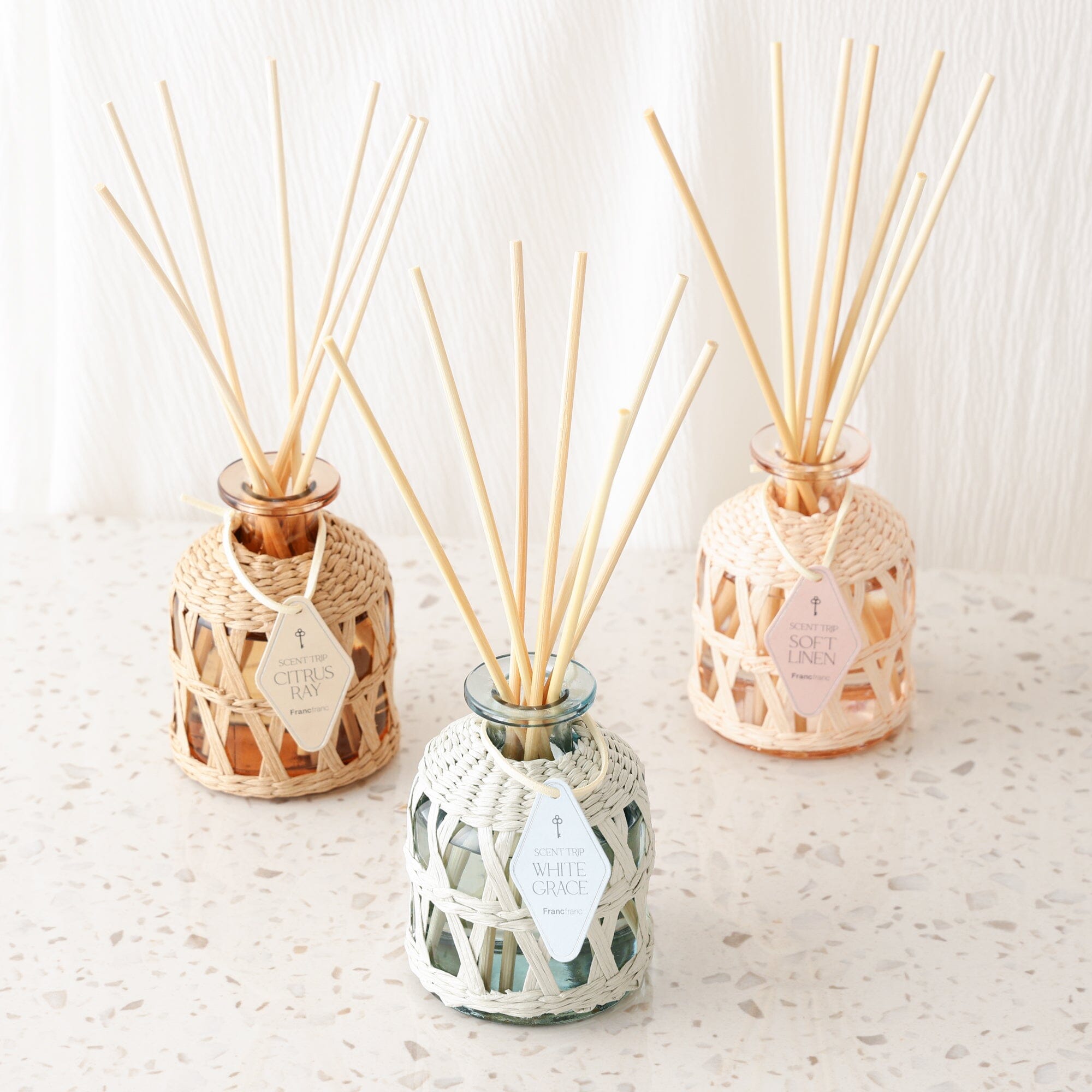 Scent Trip Fragrance Diffuser Pink (Soft Linen Scent)
