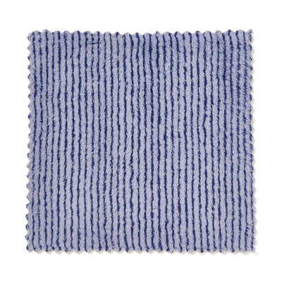 Cleaning Cloth Microfiber Striped Blue