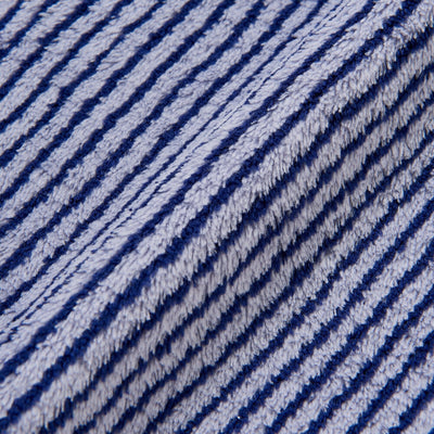 Cleaning Cloth Microfiber Striped Blue