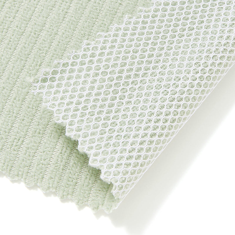 Cleaning Cloth Microfiber Mesh Green