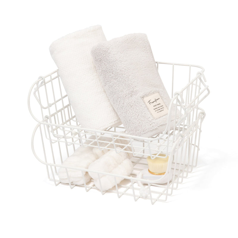 Wire Basket Small White