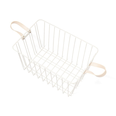 Wire Basket Medium White