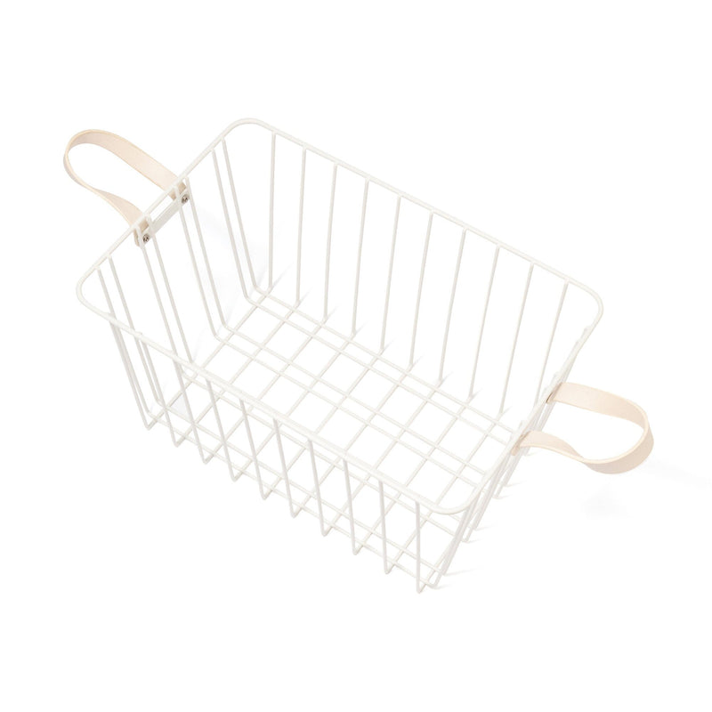 Wire Basket Medium White