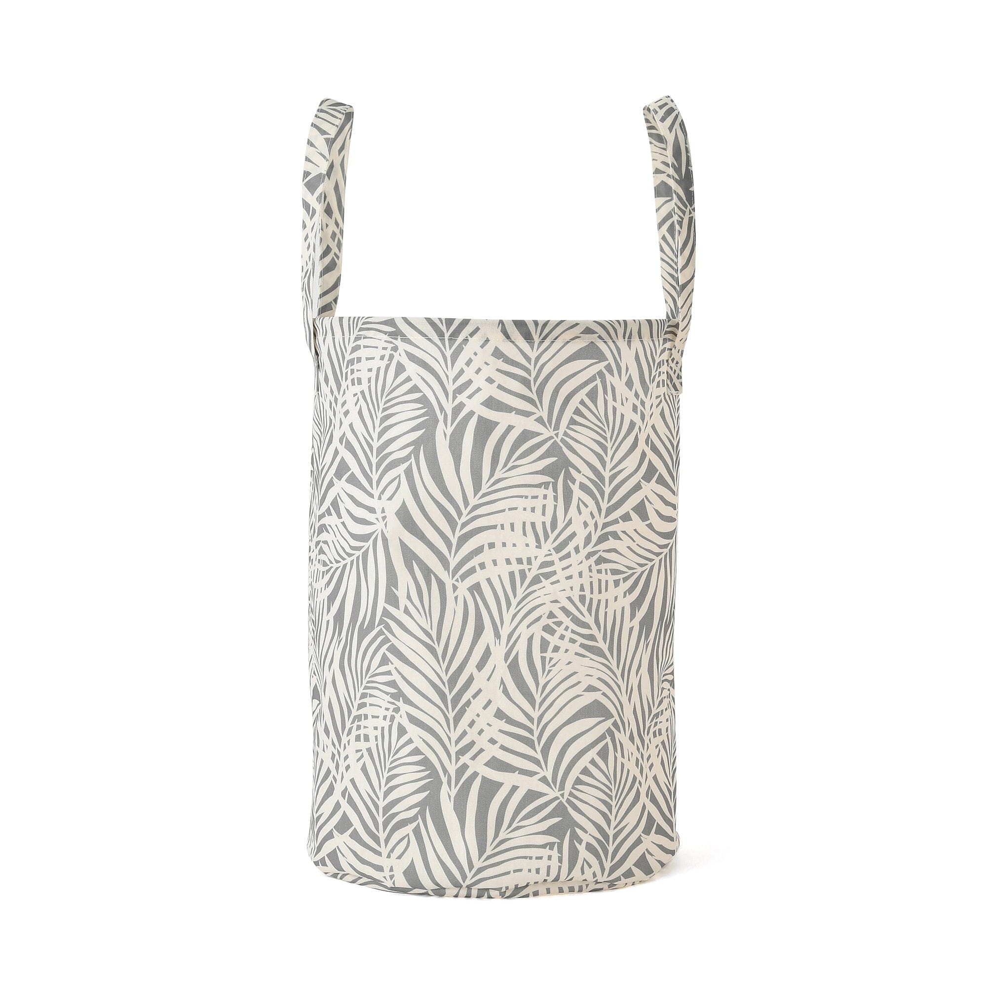 Laundry Basket Palm Tree Gray