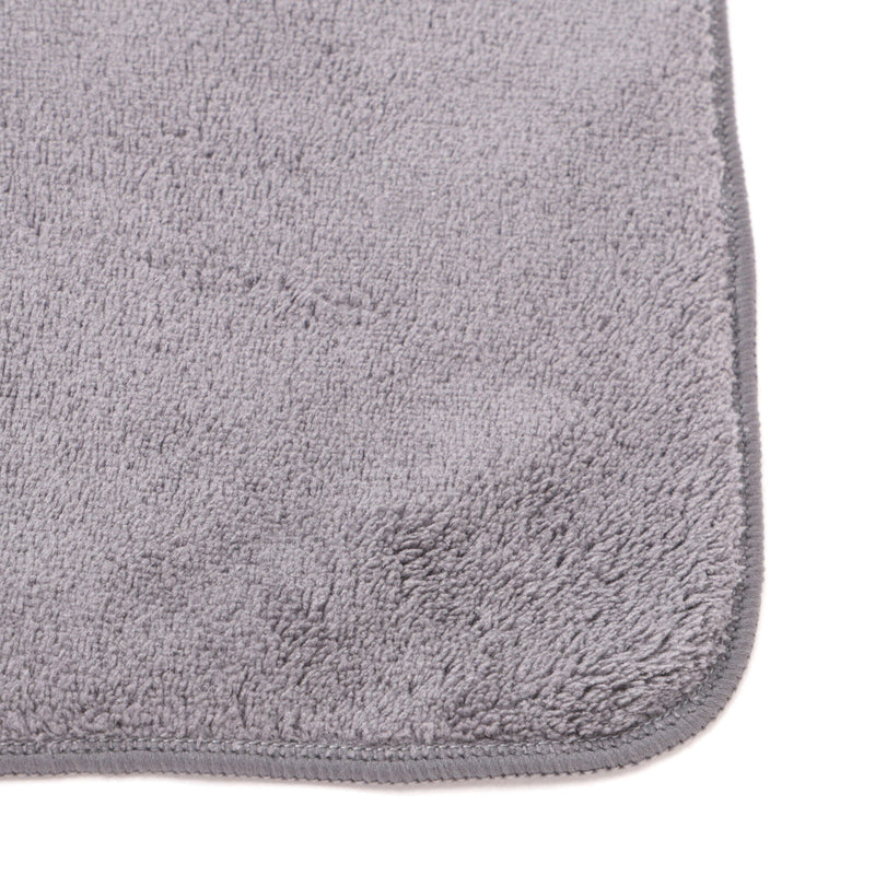 Microfiber Mini Bath Towel set Grey