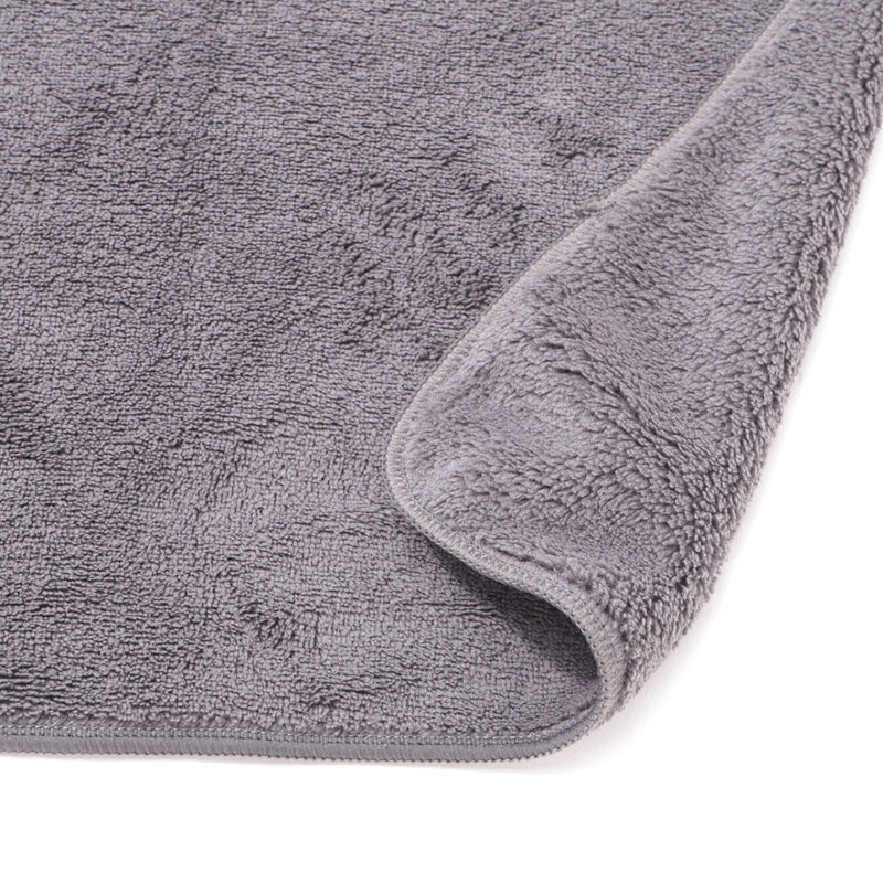 Microfiber Mini Bath Towel set Grey