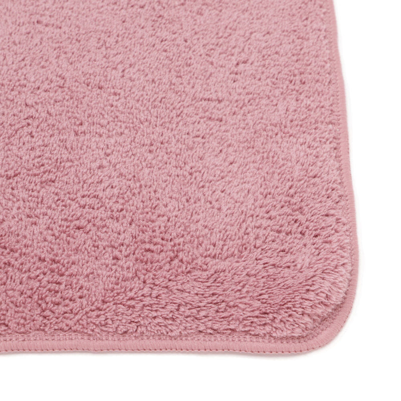 Microfiber Face & Mini Bath Towel set Pink