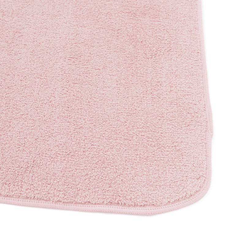 Microfiber Face & Mini Bath Towel set Pink