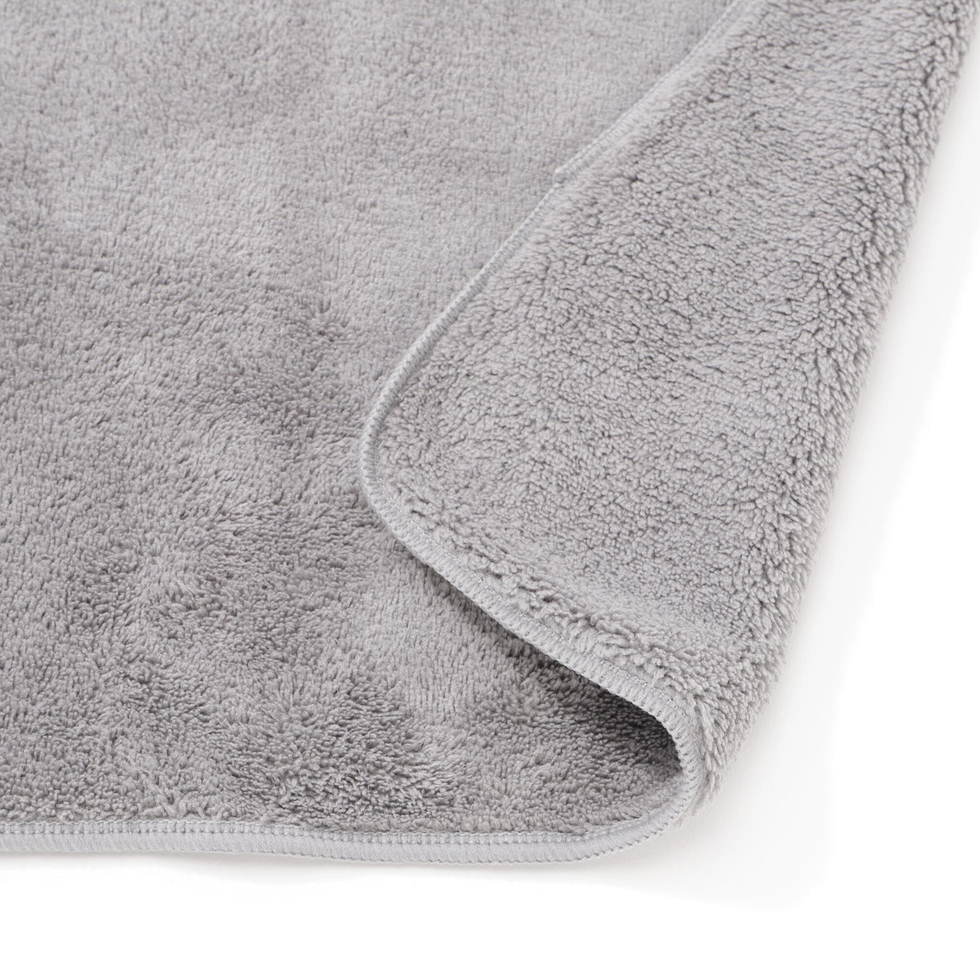 Microfiber Face & Mini Bath Towel set Grey
