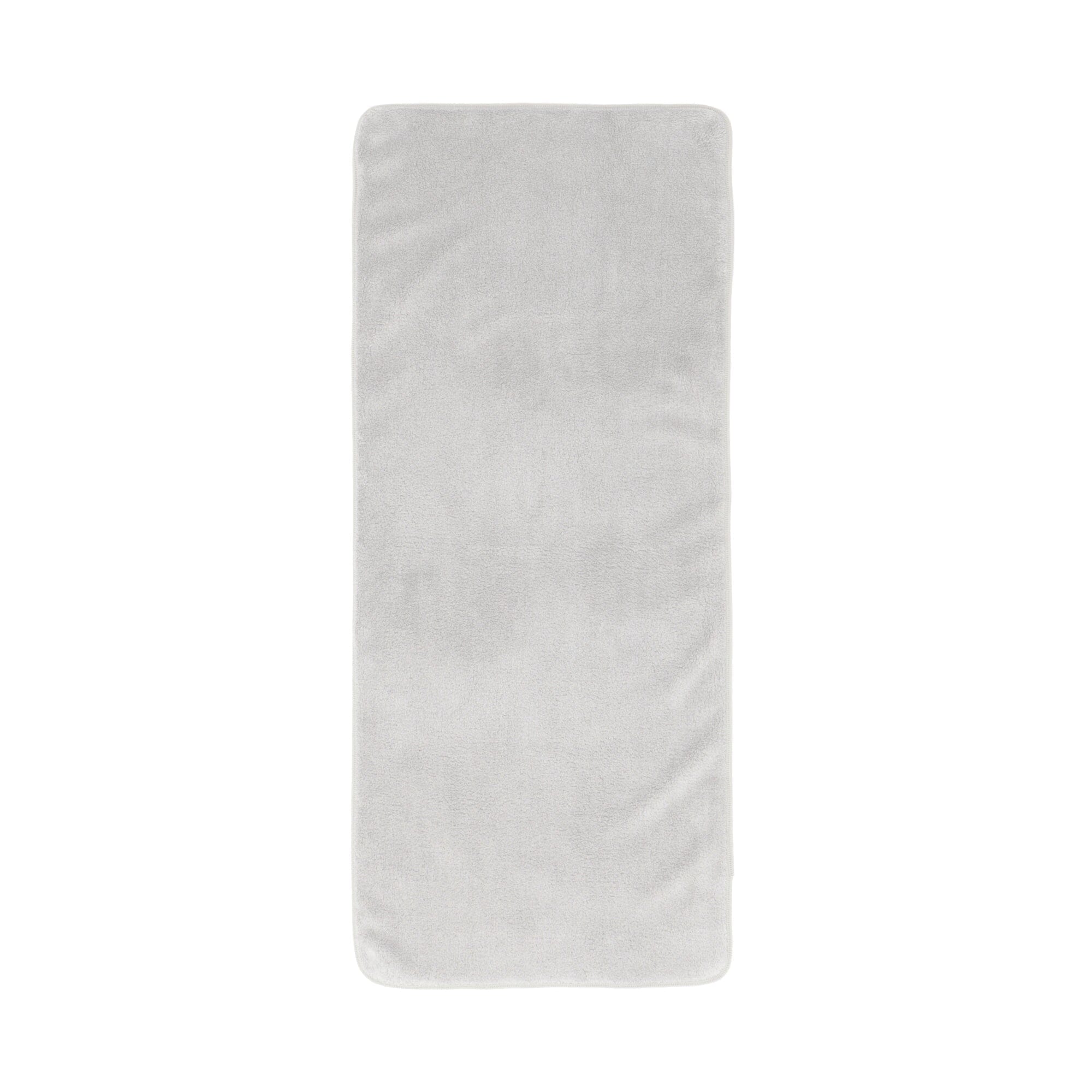 Microfiber Face & Mini Bath Towel set Grey