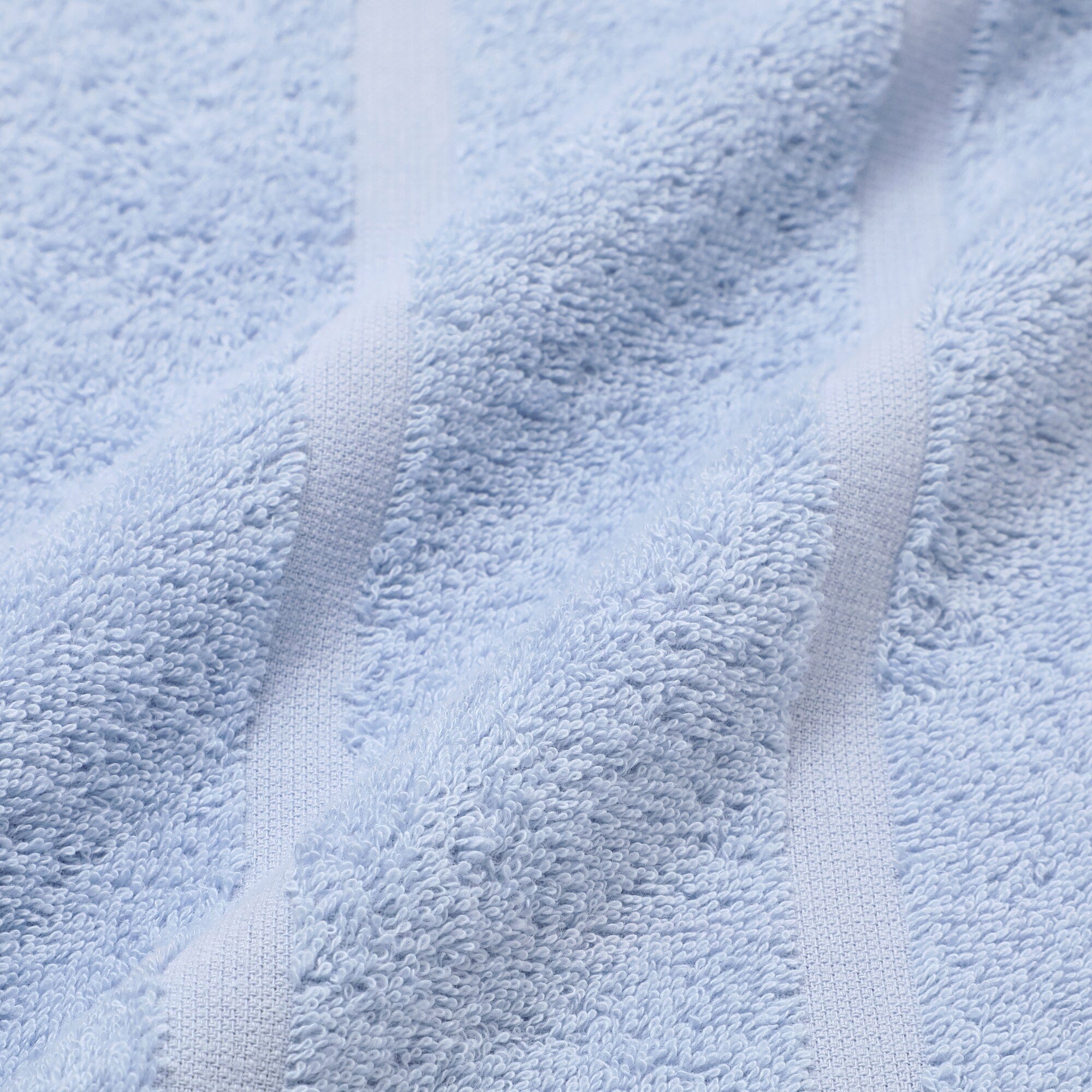 Vale Set Bath Towel Wave Blue