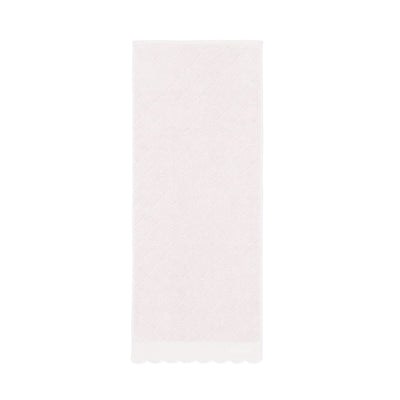 Antibacterial And Deodorizing Quilt Scallop Face Towel, Pink