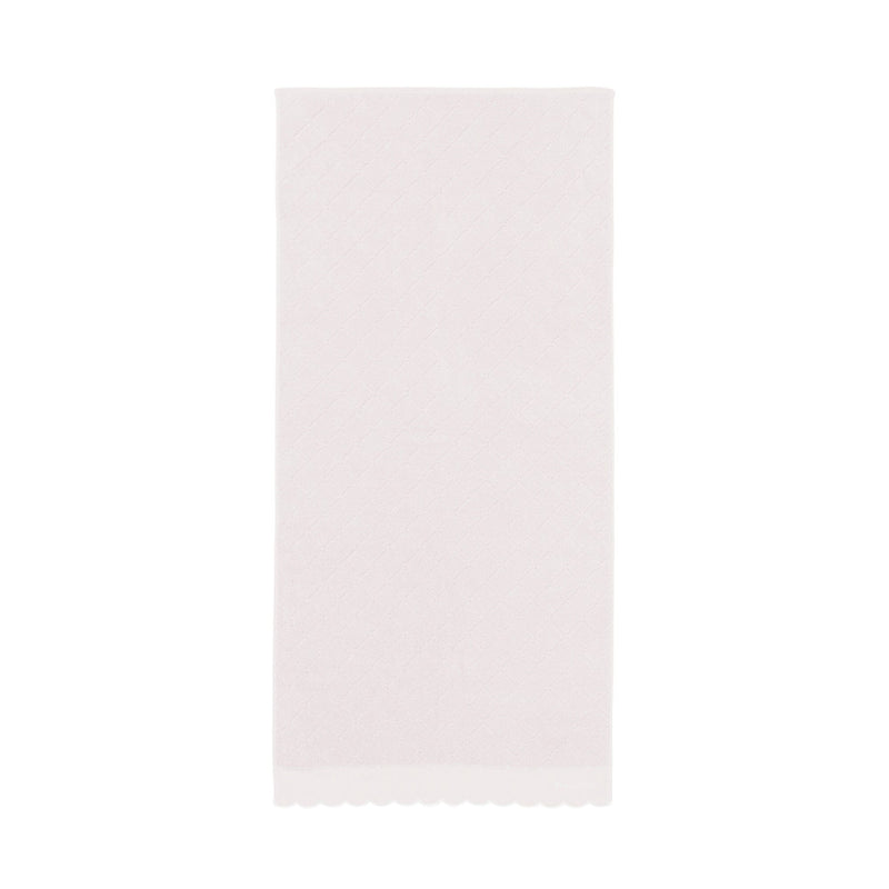 Antibacterial And Deodorizing Quilt Scallop Bath Towel, Pink