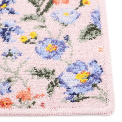 Chenille Handkerchief Towel Flower Garden