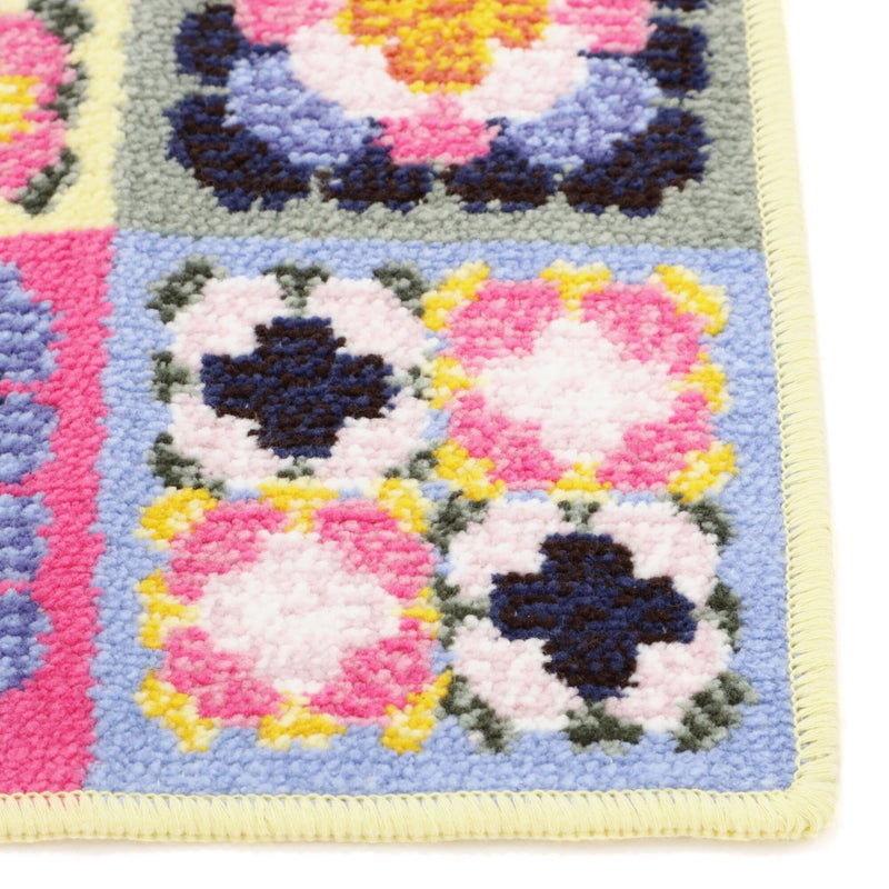 Chenille Handkerchief Towel Flower Crochet