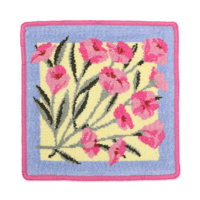 Chenille Handkerchief Towel Flower Petal