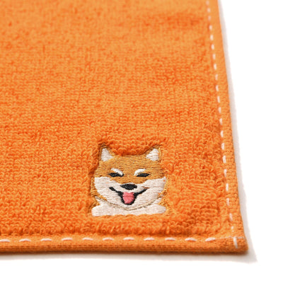 Ballot Antibacterial and Deodorizing Handkerchief Shiba Inu Pink