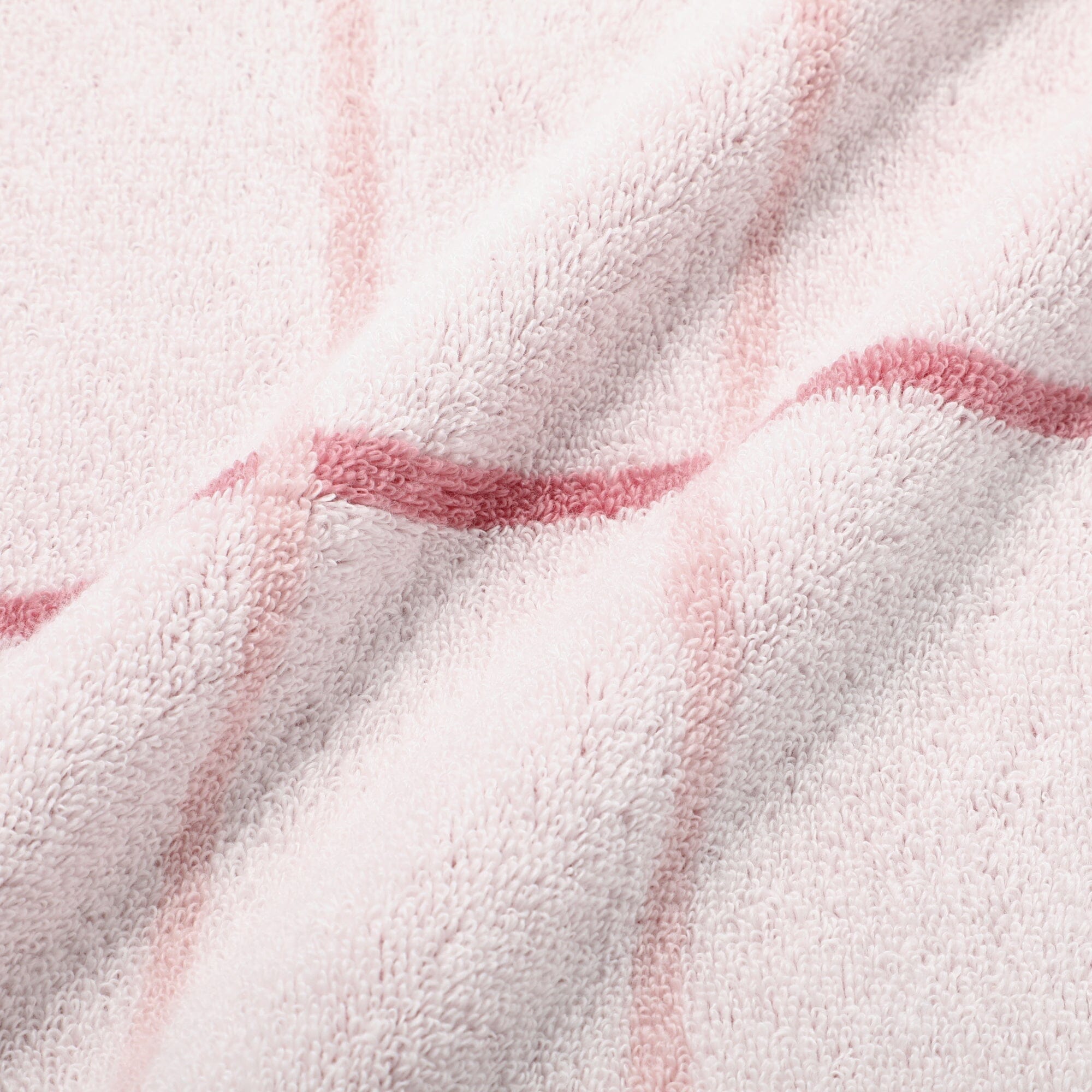 Mini Bath Towel Plaid  Pink