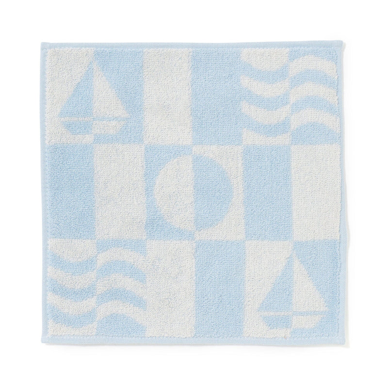 BALLOT 抗菌除臭手帕 遊艇 淺籃色