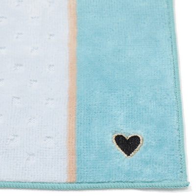 BALLOT 抗菌除臭手帕 心型 綠色