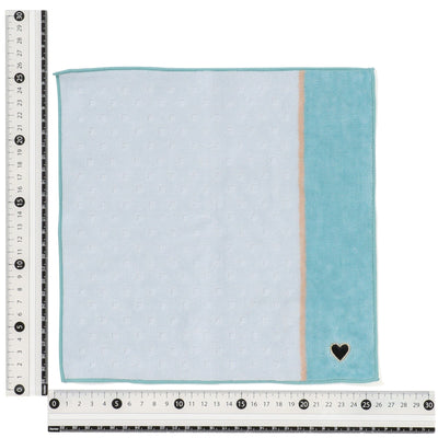 BALLOT 抗菌除臭手帕 心型 綠色