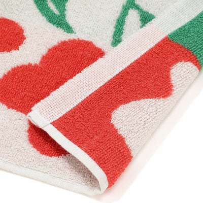 抗菌除臭幾何藝術花卉圖案浴巾