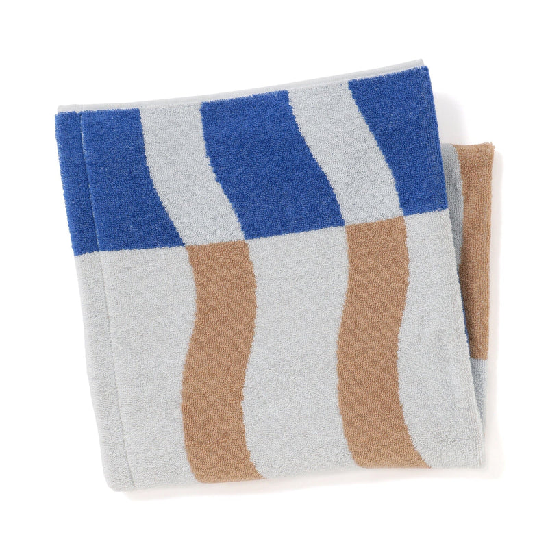 Antibacterial And Deodorizing Art Bath Towel Wave