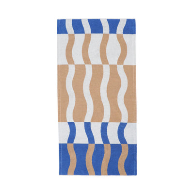 Antibacterial And Deodorizing Art Bath Towel Wave