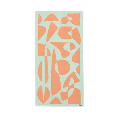 Antibacterial And Deodorizing Art Bath Towel Geometric