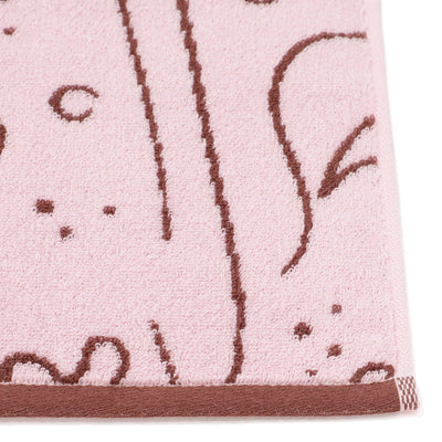 Antibacterial And Deodorizing Art Bath Towel Drawing