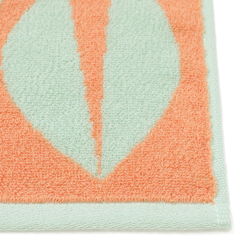 抗菌除臭幾何藝術花卉圖案洗面巾