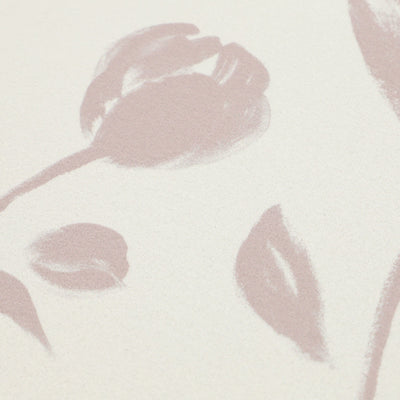 Diatomaceous Earth Soft Bath Mat Oval Big Flower Beige