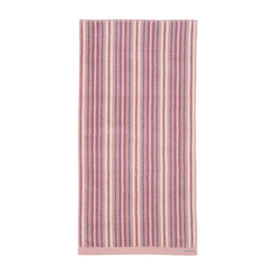 Antibacterial and Deodorizing Cozy Jacquard Bath Towel Pink