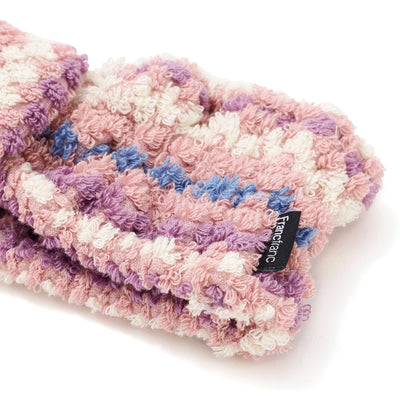 Antibacterial and Deodorizing Cozy Jacquard Hairband Pink