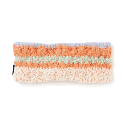 Antibacterial and Deodorizing Cozy Jacquard Hairband Orange