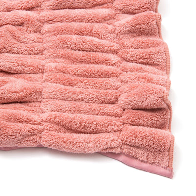 Hair Drying Towel Dark Pink