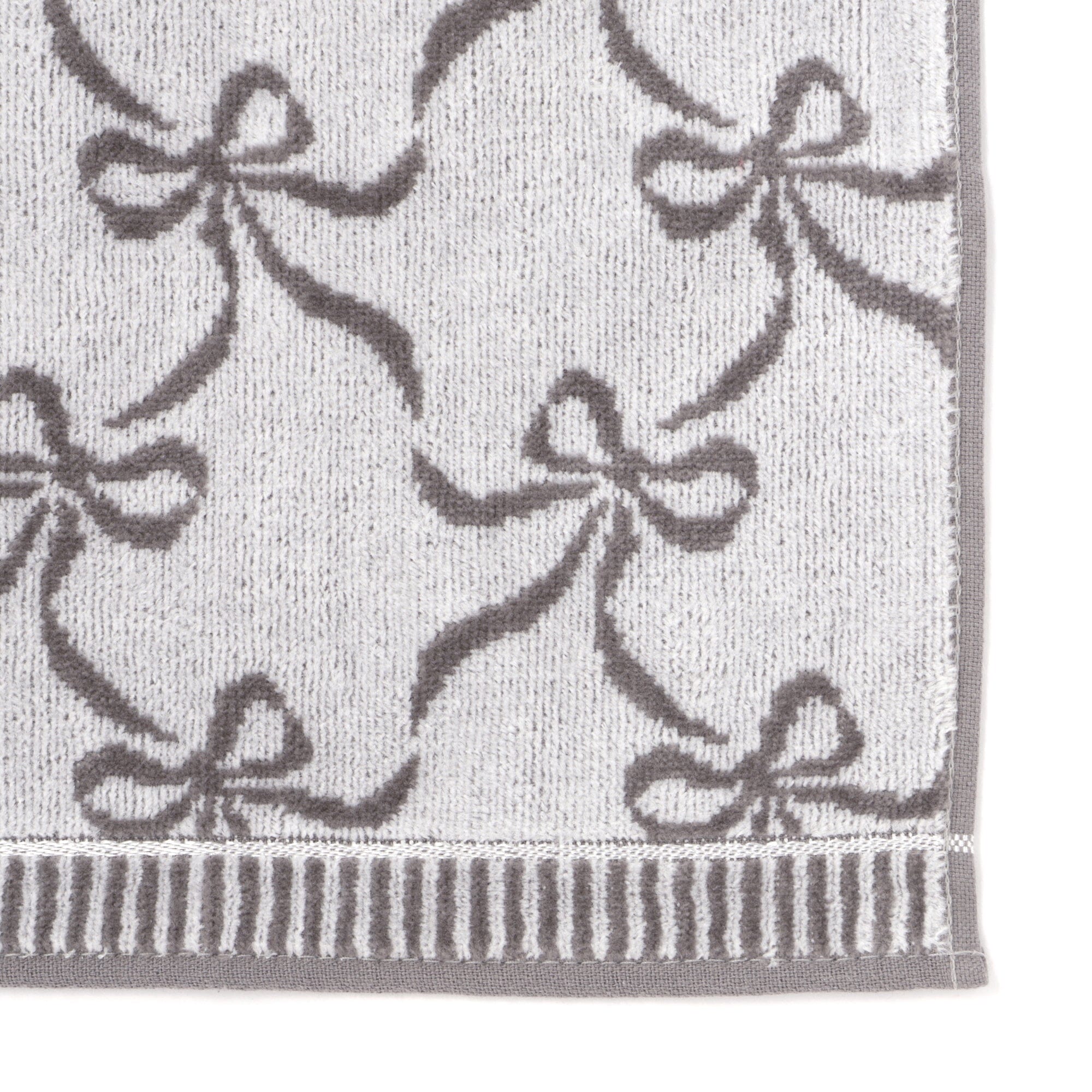 Ballot Antibacterial Deodorizing Handkerchief Ribbon Gray