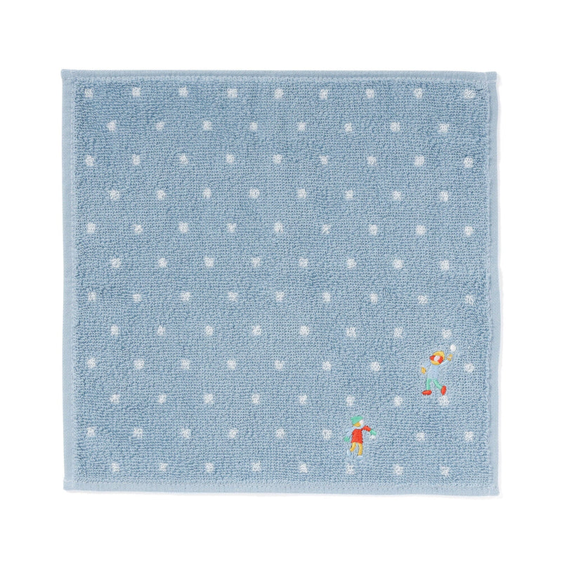 Balut Antibacterial And Deodorizing Handkerchief Snowball Fight Pattern Gray