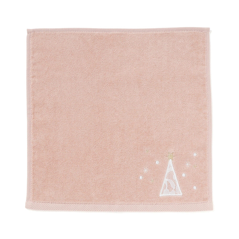 Ballot Antibacterial And Deodorizing Handkerchief White Tree Pink