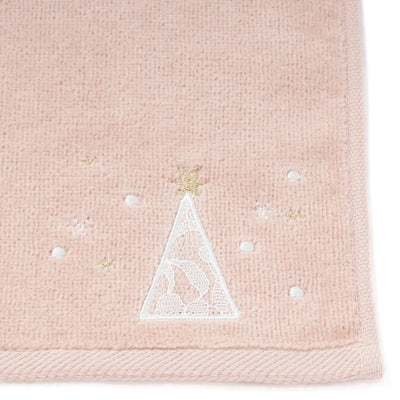 Ballot Antibacterial And Deodorizing Handkerchief White Tree Pink