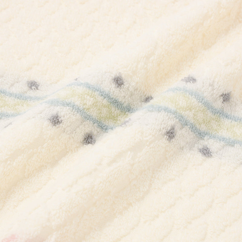 Antibacterial And Deodorizing Nordic Bath Towel White