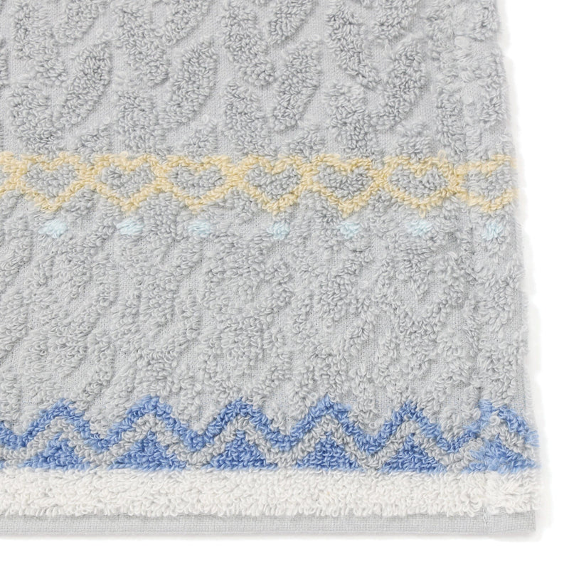 Antibacterial And Deodorizing Nordic Bath Towel Gray