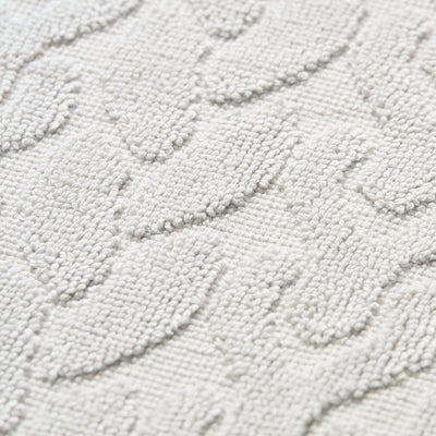 Antibacterial And Deodorizing Knit Towel Mat Gray