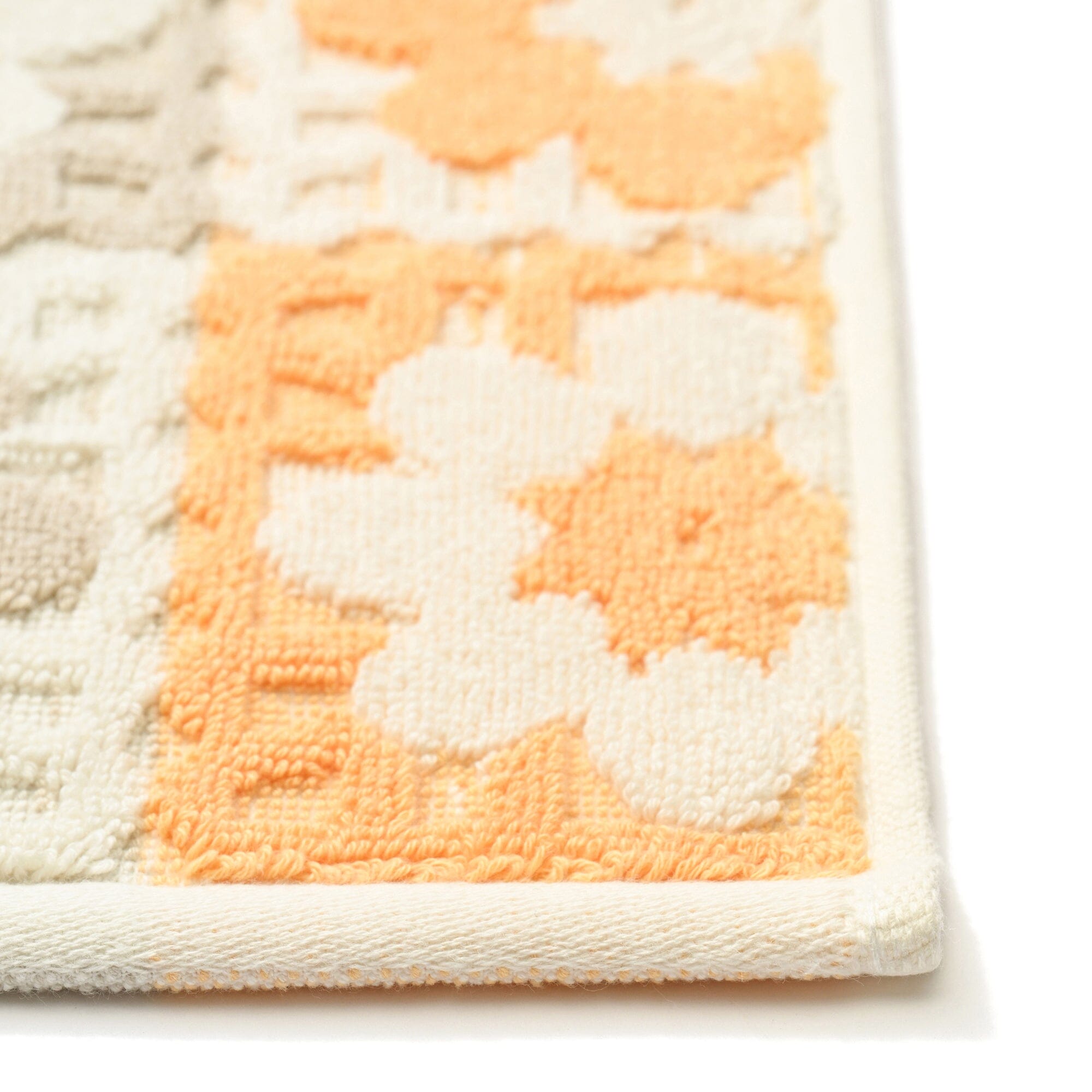 Antibacterial And Deodorizing Towel Mat Crochet Pattern Orange