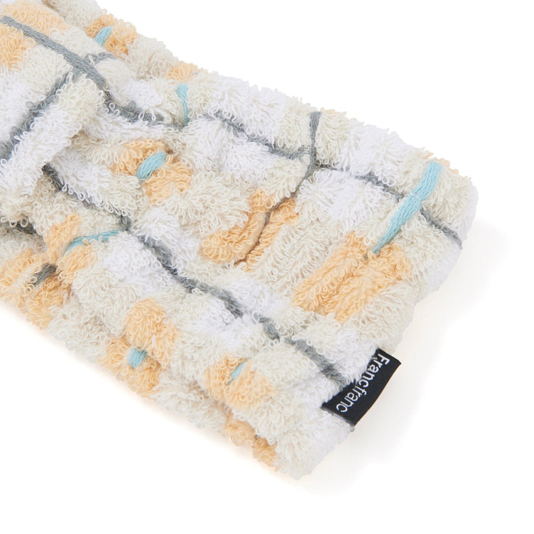 Antibacterial And Deodorizing Pastel Edge Hairband Orange
