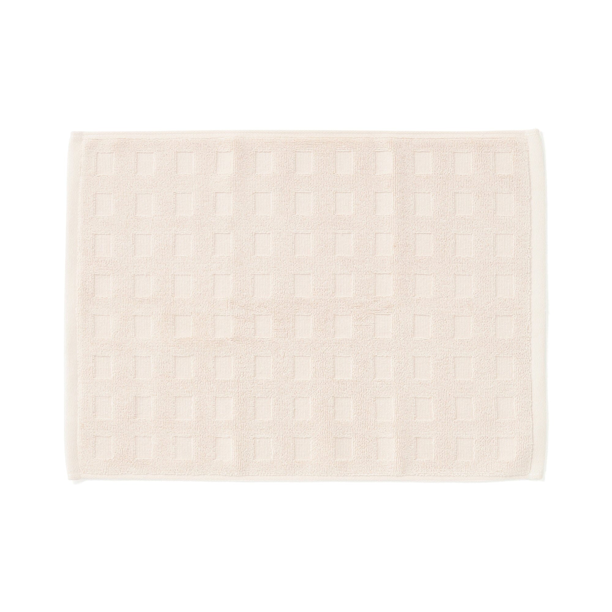 Vale Set Towel Mat Flower Pink