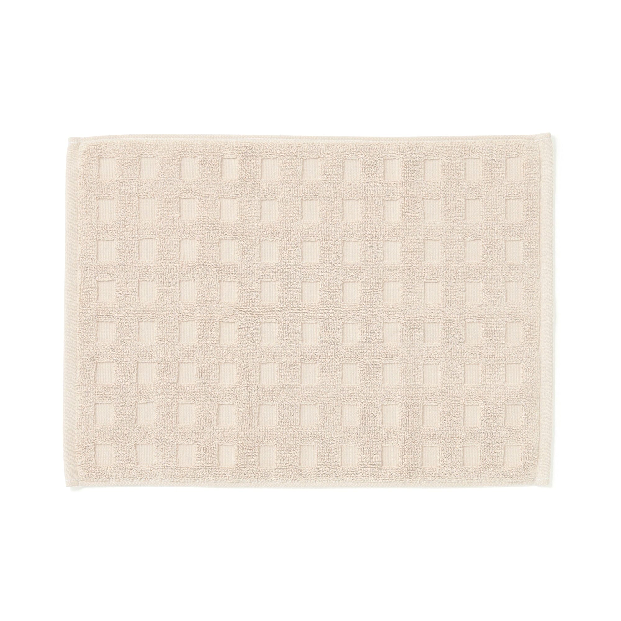 Vale Set Towel Mat Heart Brown